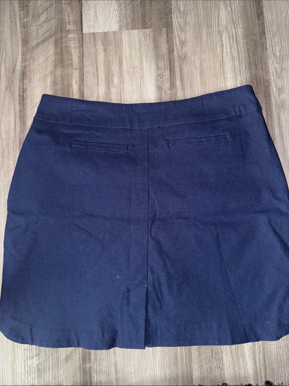 Lulu-B 12 navy blue skirt skort womens casual golf walking stretch pull on - Picture 6 of 7